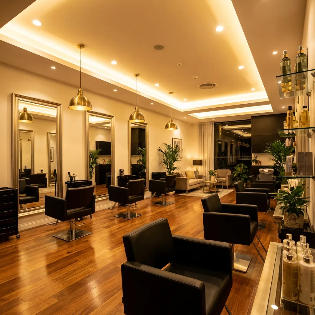 Elegantes Salon-Interior von Salon Elegance in Bielefeld
