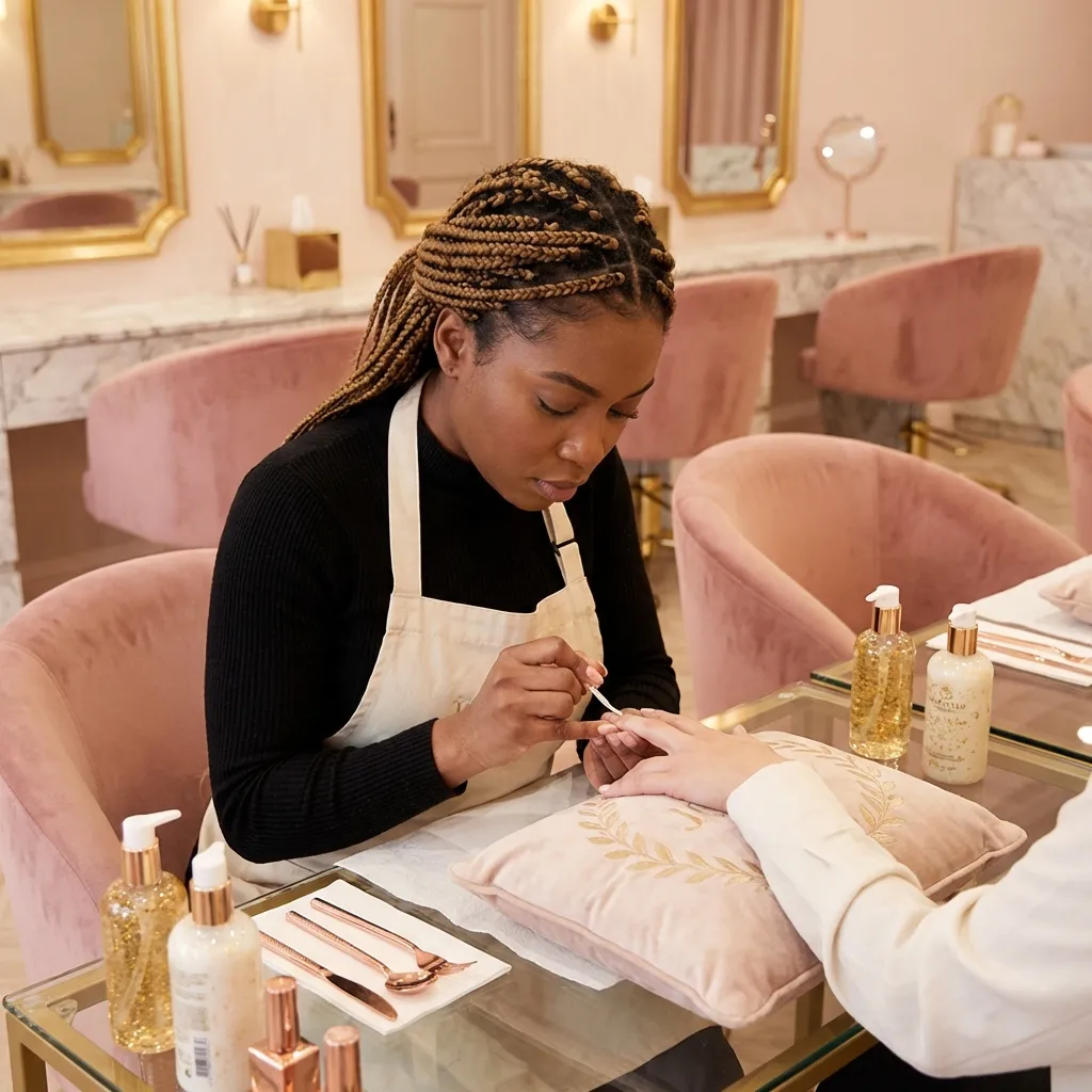 Professionelle Maniküre