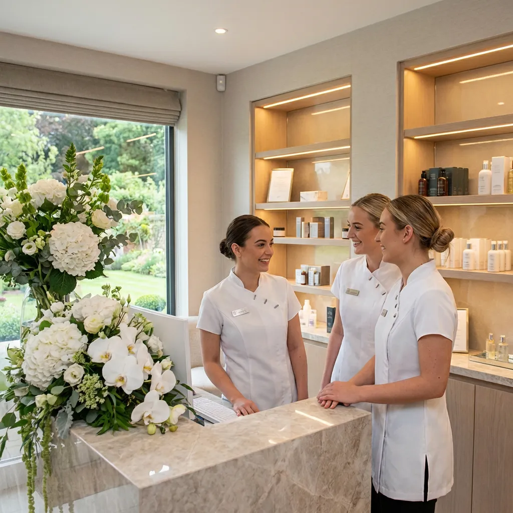 Marie Laurent und das Team von Beauté Kosmetikstudio