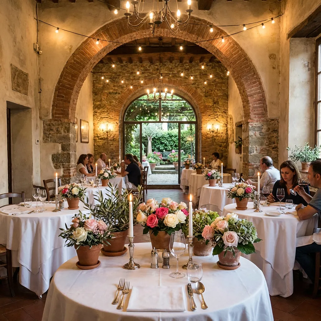 Gemütliches Restaurant-Interior